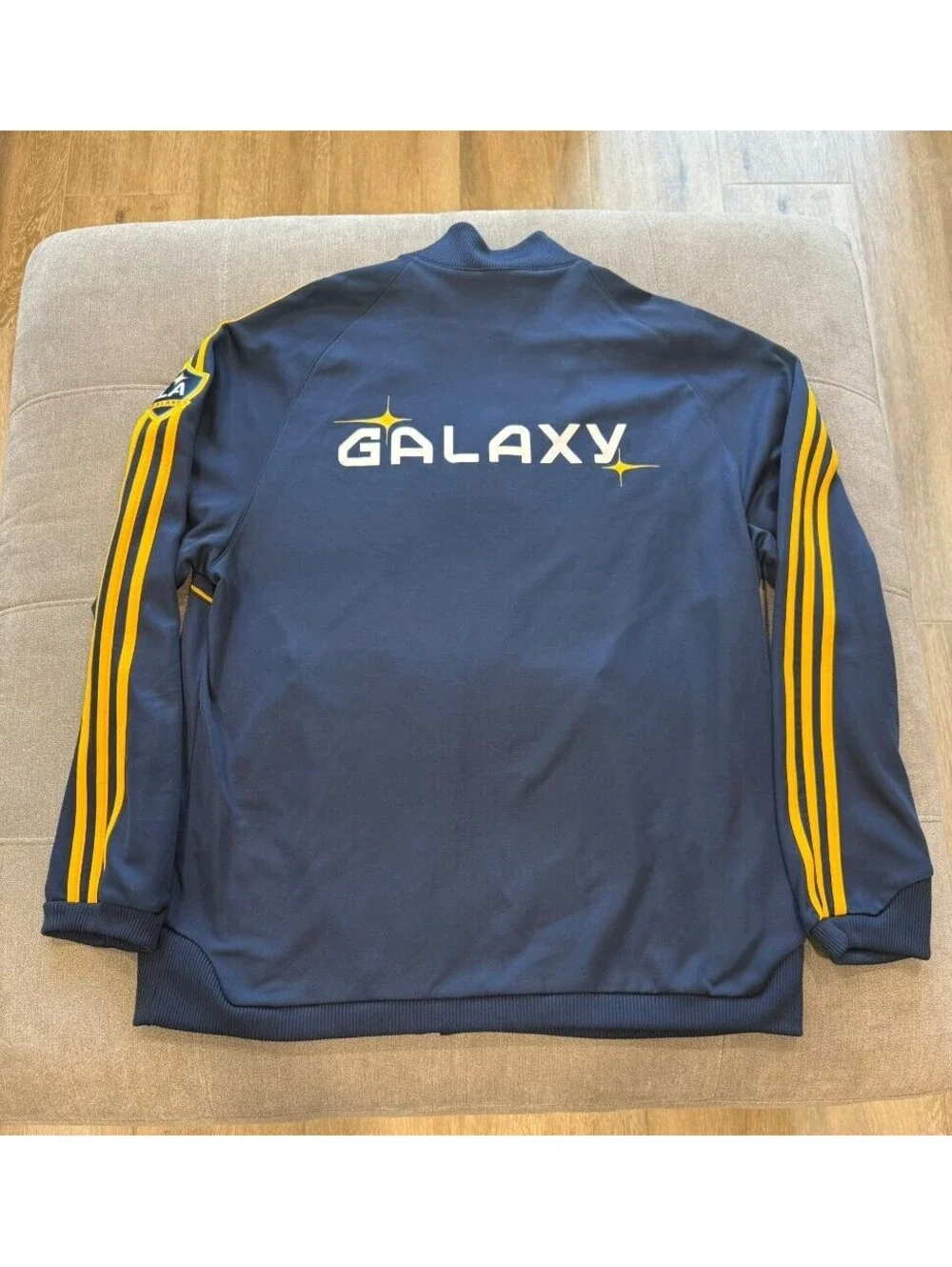 Adidas LA Galaxy Beckham 23 Track Jacket Navy Gold XL MLS